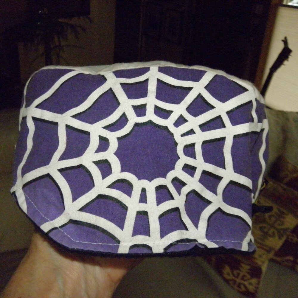 Rare Vintage Spyder cap with fleece lining Purple, White, Teal. Unisex cap - Picture 11 of 16